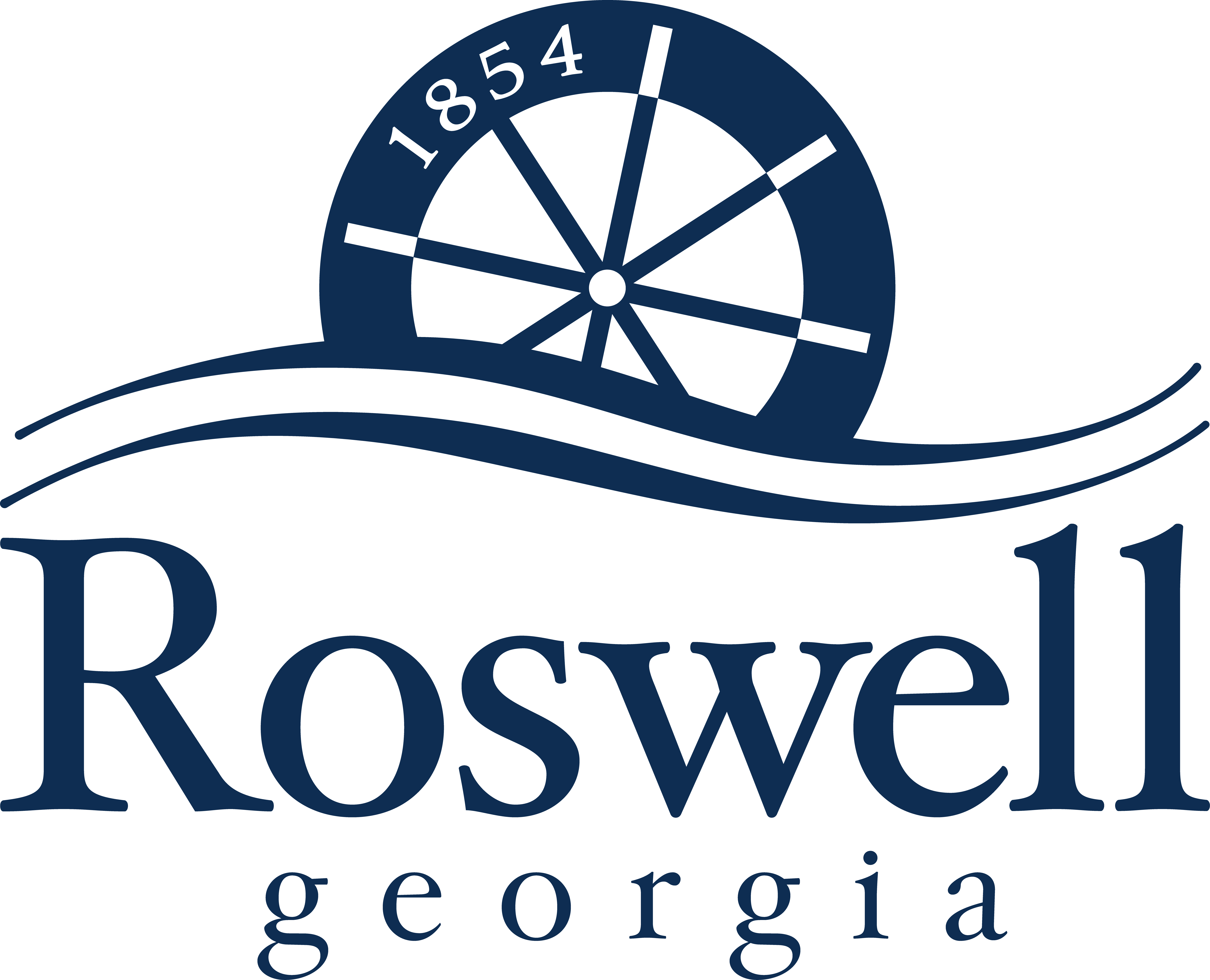 City of Roswell 2016 Logo-Pantone295-Blue